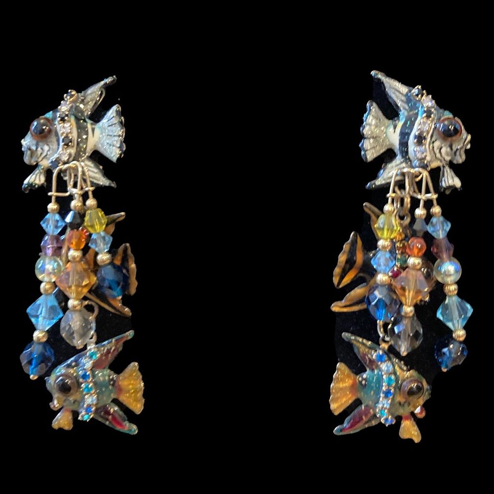 Fish earrings